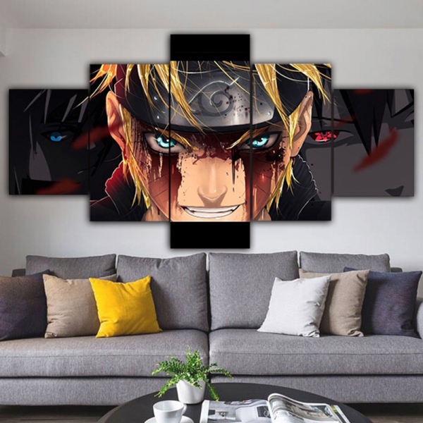 Animation characters HD spray painting canvas painting background wall decoration painting