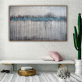 Cuadros de madera pintados a mano para sala de estar, Cuadros decorativos abstractos, pintura al óleo sobre lienzo