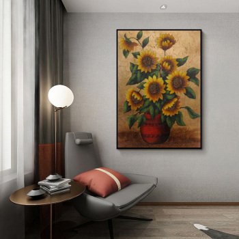 Postmodernes Wohnzimmer Schlafzimmer Veranda Abstraktes hängendes Gemälde handgemaltes einfaches dreidimensionales Wohnzimmer dekoratives Ölgemälde
