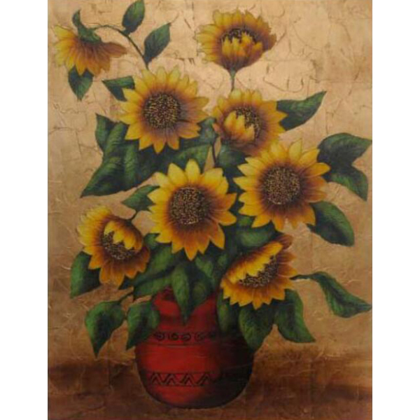 Poste moderno sala de estar dormitorio porche Pintura colgante abstracta pintada a mano simple sala de estar tridimensional pintura al óleo decorativa