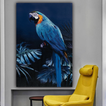 Animal parrot HD canvas painting frameless wall art