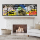 Large size HD canvas painting living room hotel decoration painting