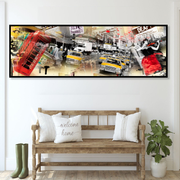 Large size HD canvas painting living room hotel decoration painting