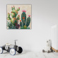 Moderne nordische Art reine handgemalte Ölgemälde Wohnzimmer Sofa Hintergrund abstrakte dekorative Malerei Hotellobby hängende Malerei
