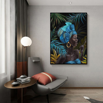 Pintura al óleo de acrílico de la lona de las ilustraciones abstractas de la decoración de la pared del más nuevo diseño para la sala de estar