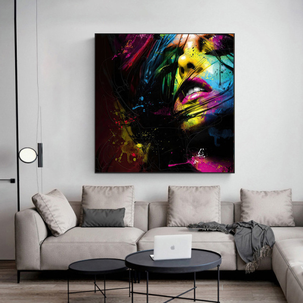 Hotel Project Decoration Dafen High Quality Wall Painting With Frame Canvas Painting Handmade Art