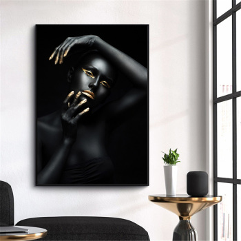 Hotsale African women giclee prints canvas printing decorative Oil Painting for Wall Art