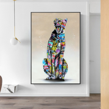 Factory Direct Digital Painting Abstract Africa Wall Art Fashion Lady Oil Painting On Canvas Art Printing Large Wall Picture