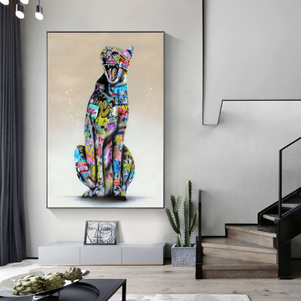 Factory Direct Digital Painting Abstract Africa Wall Art Fashion Lady Oil Painting On Canvas Art Printing Large Wall Picture