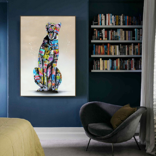 Factory Direct Digital Painting Abstract Africa Wall Art Fashion Lady Oil Painting On Canvas Art Printing Large Wall Picture