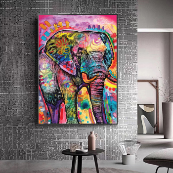 Custom order wholesale wall art paintings stretched canvas prints for decoration