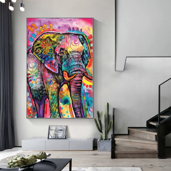 Custom order wholesale wall art paintings stretched canvas prints for decoration