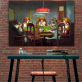Custom High Quality Wall Decor Digital Printing Photos on Canvas