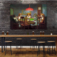 Custom High Quality Wall Decor Digital Printing Photos on Canvas