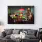 Custom High Quality Wall Decor Digital Printing Photos on Canvas