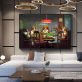 Custom High Quality Wall Decor Digital Printing Photos on Canvas