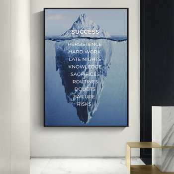 Abstract Painting On Canvas Modern Bright Color Abstract Painting Colorful Landscape Picture Home Wall Hotel Decor With Frame