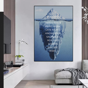 Abstract Painting On Canvas Modern Bright Color Abstract Painting Colorful Landscape Picture Home Wall Hotel Decor With Frame