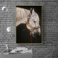 China Factory Wholesale Unframed Art Prints Animal Wall Painting Canvas Painting Wall Art