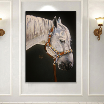 China Factory Wholesale Unframed Art Prints Animal Wall Painting Canvas Painting Wall Art