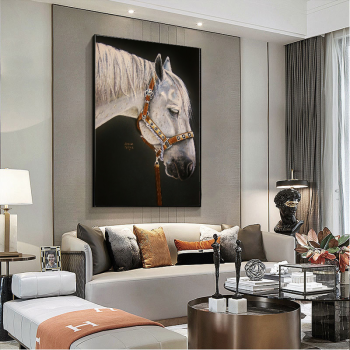 China Factory Wholesale Unframed Art Prints Animal Wall Painting Canvas Painting Wall Art