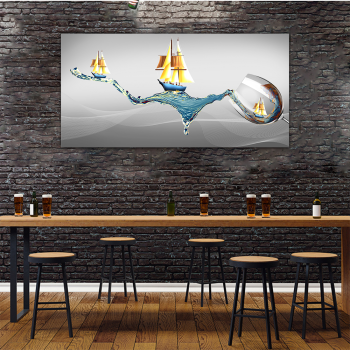 Декоративная картина для гостиной в скандинавском стиле, фон, настенная живопись, современная простая столовая, диван, фреска, живопись, ядро