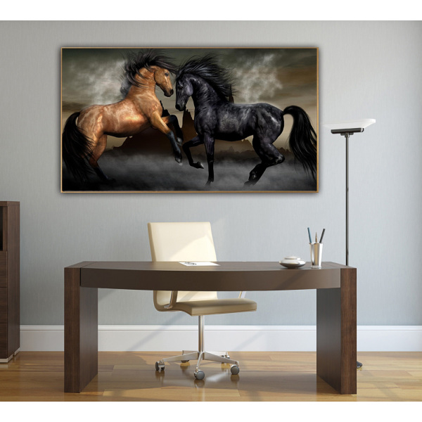 Hotel decoration painting wholesale Nordic modern simple sofa background wall mural bedroom bedside hanging painting