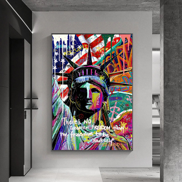 Statue of liberty HD Canvas Print home decoration painting