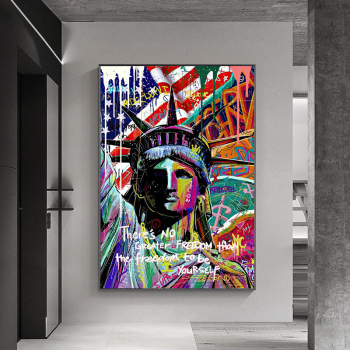 Statue de la liberté HD Impression sur toile décoration de la maison peinture