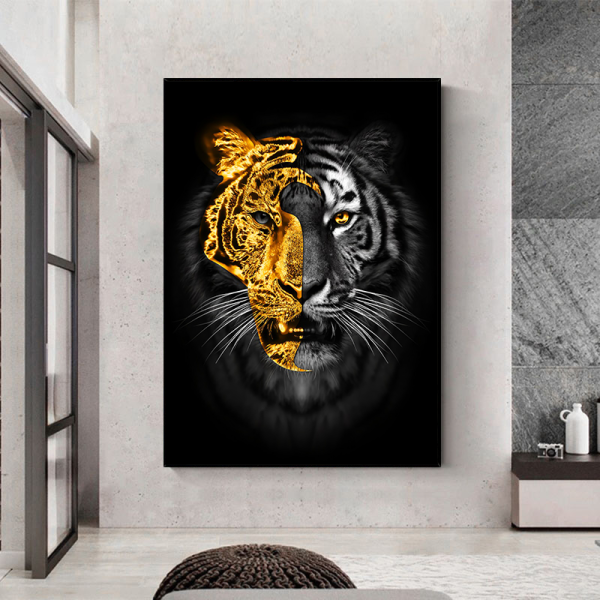 Living room decoration painting modern simple sofa background wall painting
