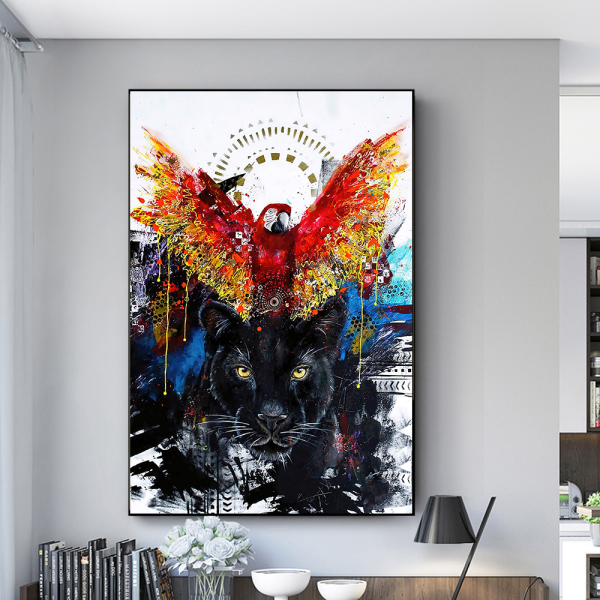 Decorative painting creative home porch living room hanging painting frameless picture core directly supplied by manufacturers