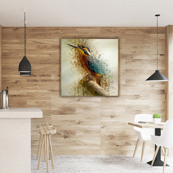 Manufacturer customized hotel decorative painting, living room hanging painting, Nordic Abstract sofa background wall mural, bedroom bedside painting