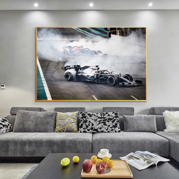 Bedside painting banner modern simple bedroom decoration painting custom hotel background wall painting Nordic spray painting
