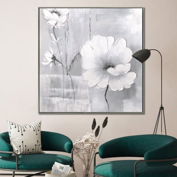 Nuevo diseño hecho a mano hermosa naturaleza muerta paisaje lienzo pinturas para decoración de pared pintura al óleo