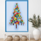 Neue Weihnachtsbaum-HD-Spritzlackierung für Heimtextilien