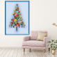 Nouveau sapin de Noël HD peinture en aérosol décoration de la maison peinture