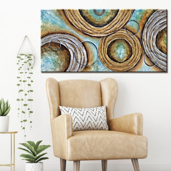 Abstract large-size spray painting hotel decorative painting wall art