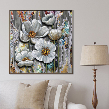 HD flower canvas painting living room bedroom hanging painting