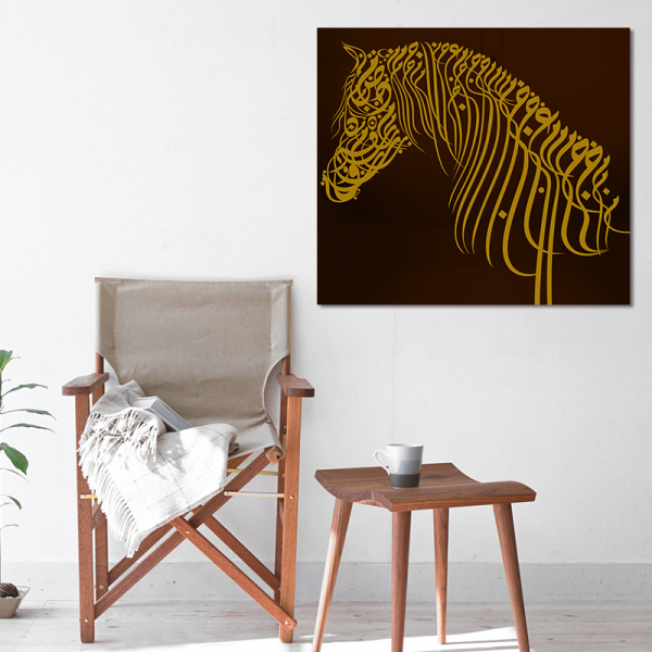 Abstract horse HD canvas painting home decoration hanging picture without frame