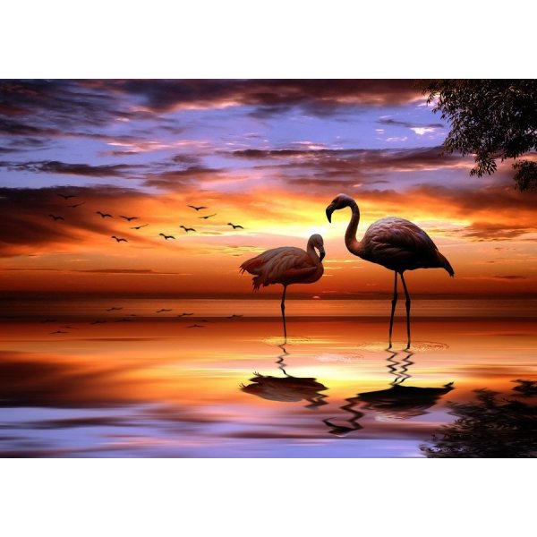 Natural Scenery Oil Painting Canvas Paint by Number DIY Painting for Adults