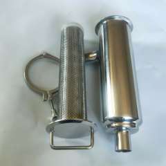 Sanitary SS Cartridge Filters Stainless Housing inline air/water filter For Compressed Air/Steam/Gas Filtration