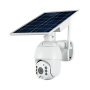 1080P PTZ Dome Solar powered Camera PIR Motion Detection Alarm Solar CCTV Camera
