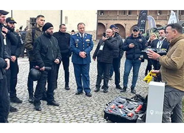 Husha Stun Gun Display in Romania