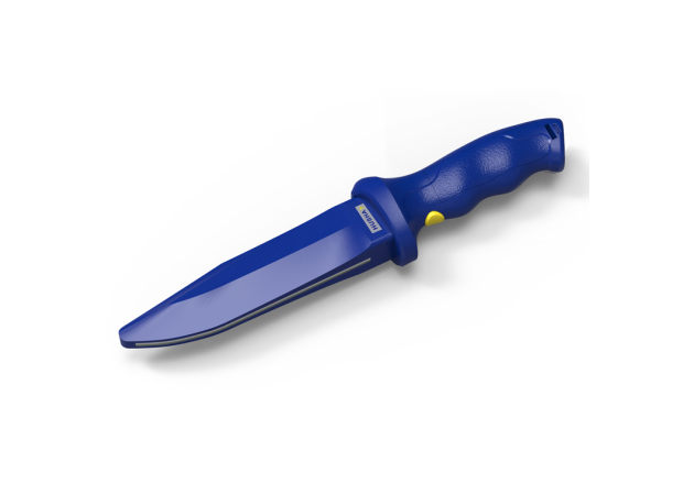 What is the purpose of the electronic control training dagger?