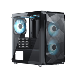 Micro ATX PC Case Factory OEM Gaming Computer Cases Tempered Glass Gabinete Support 240 Liquid Cooler