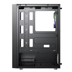 High quality black ATX Gaming Case 0.5mm Mesh case computer gaming support ATX motherboard for PC Parts