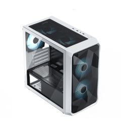 Micro ATX Gaming Mesh Panel Computer Case Factory Wholesale Gaming pc case Glass Side Game case
