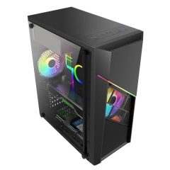 Factory OEM Price ATX Gaming Computer Cases Towers RGB Front Panel PC Cabinet Acrylic Side Panel
