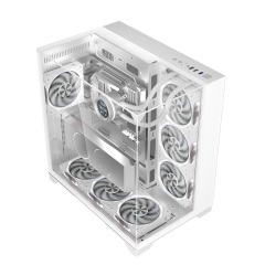 New Full View Gaming Case Tempered Glass ATX motherboard support Gaming computer Case PC CPU Cabinet