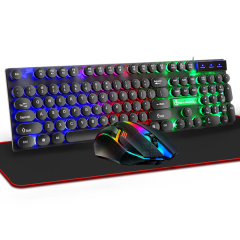 In stock RGB Gaming Keyboard and Mouse combo for office case